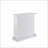 White High Gloss 6-Shelf Bar Table