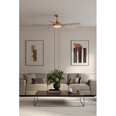 Cadena 65" 5CCT LED Smart Ceiling Fan