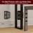 Wrought Studio Hidden Storage Headboard With Charging Station, Ergonomic Upholstered Linen Headboard Only With Led Lights, 2 Outlets & 2 Usb Ports, Attach Frame, Easy Assembly, Dark Grey-418493982