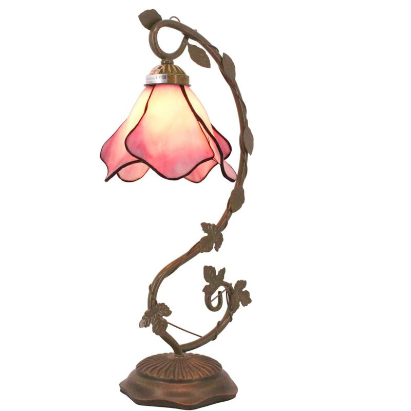 Lampe de table Tiffany Rose