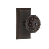 Studio Plate with Meadows Door Knob