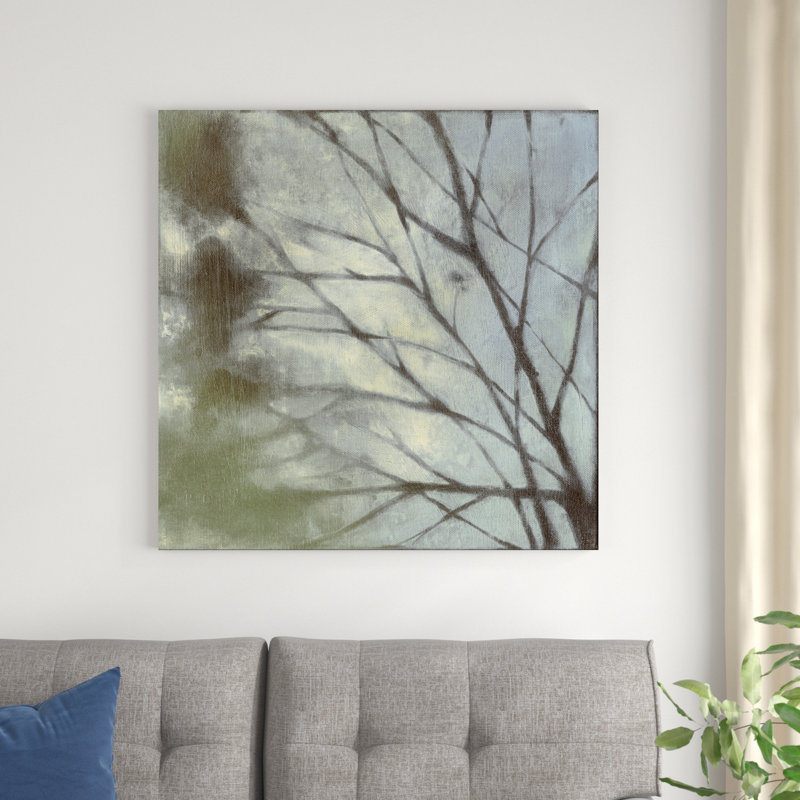 " Diffuse Branches I " Painting Print, 36" H x 36" W x 1.25" D