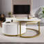 Table basse gigogne moderne avec tiroir 27,6 po Modern-1291386606