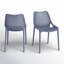 Chaise d'appoint empilable d'extérieur Farrah-735061640