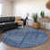 Premium Machine Washable Harrietstown AMF1045 Geometric Rug