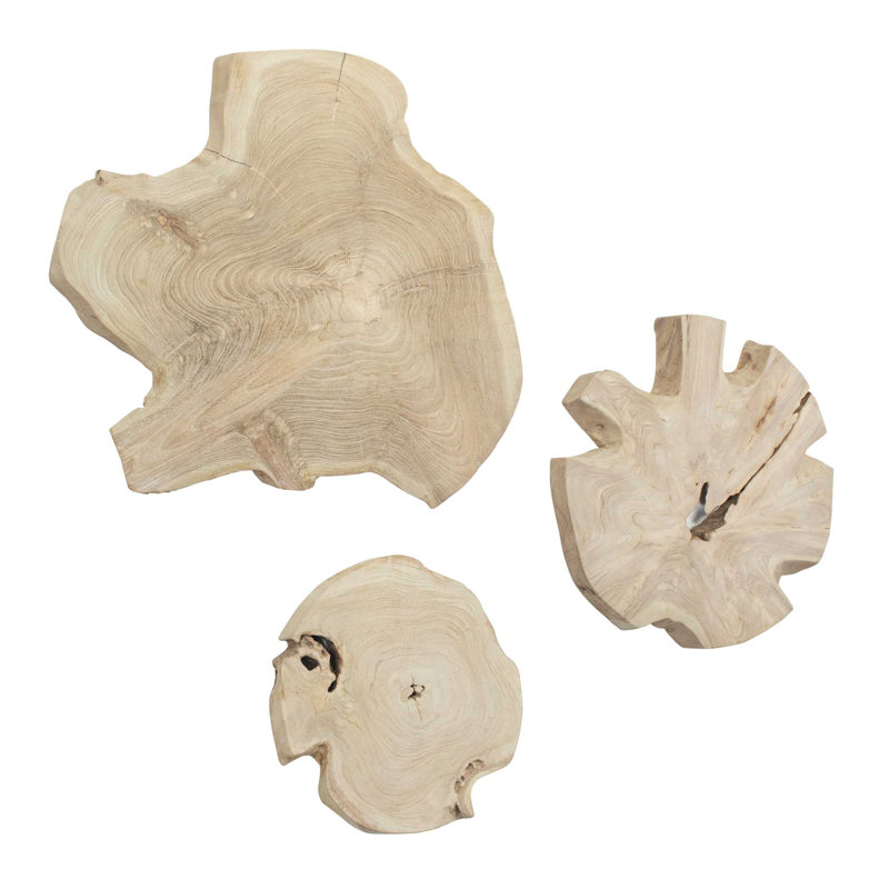 Ensemble d'art mural d'extérieur en bois Uttermost Kalani / 3