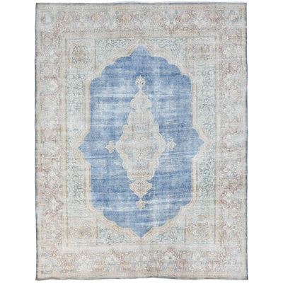 Muted Colors Traditional 9X12 Handmade Oriental Area Rug
