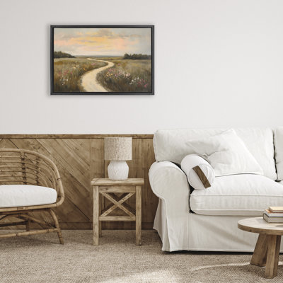 Cadre flottant Path To Sunset View, design par Franklyn Gregory