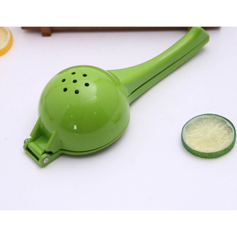 Metal Manual Citrus Lemon Squeezer Juicer, Green