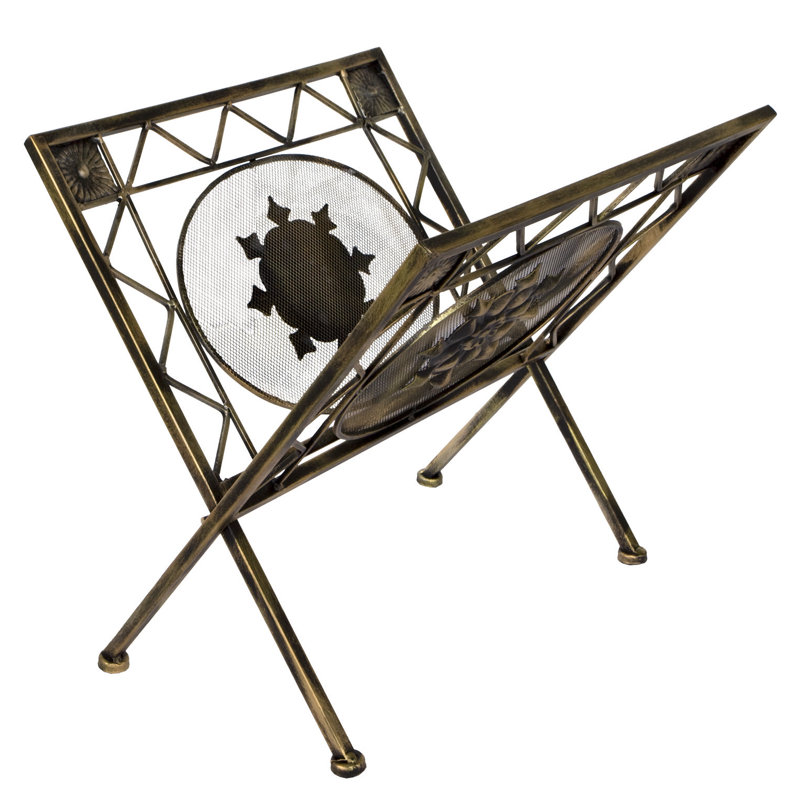 Energicus Metal Magazine Rack