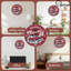 Horloge murale en bois 10 po, mouvement silencieux, à piles (piles AA non incluses), décor artistique, parfait pour les décorations