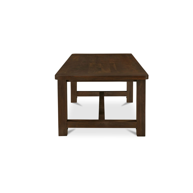 Wilson Solid Wood Dining Table, 30”H x 98”L x 40”W