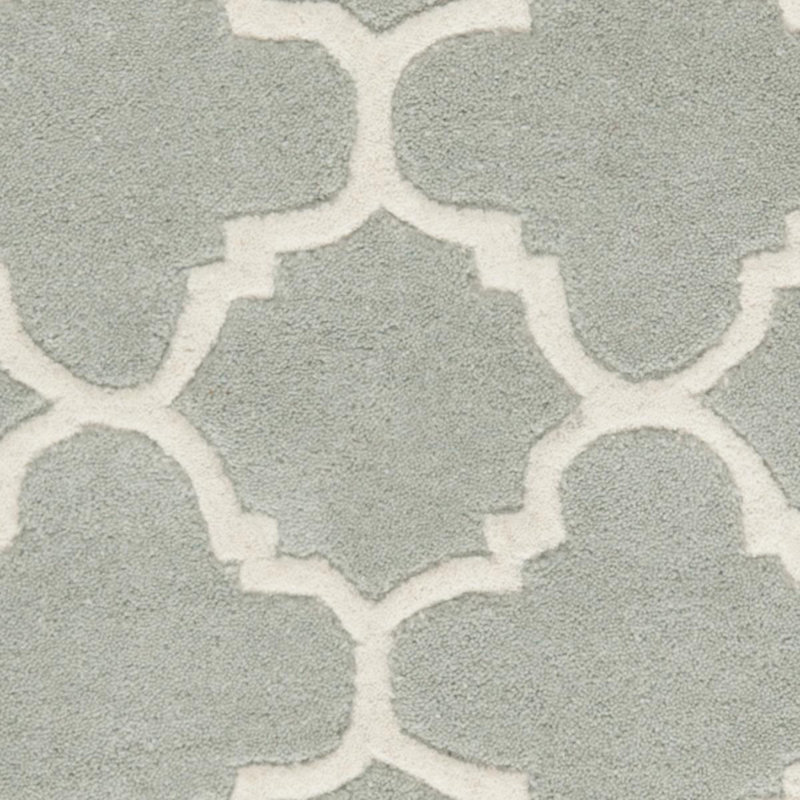 Geometric Wool Hand Woven Area Rug, Rectangle 183 x 274cm