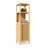 Bamboo Bathroom Storage Cabinet Freestanding Organizer for Small Spaces with Door and Shelves-315120064