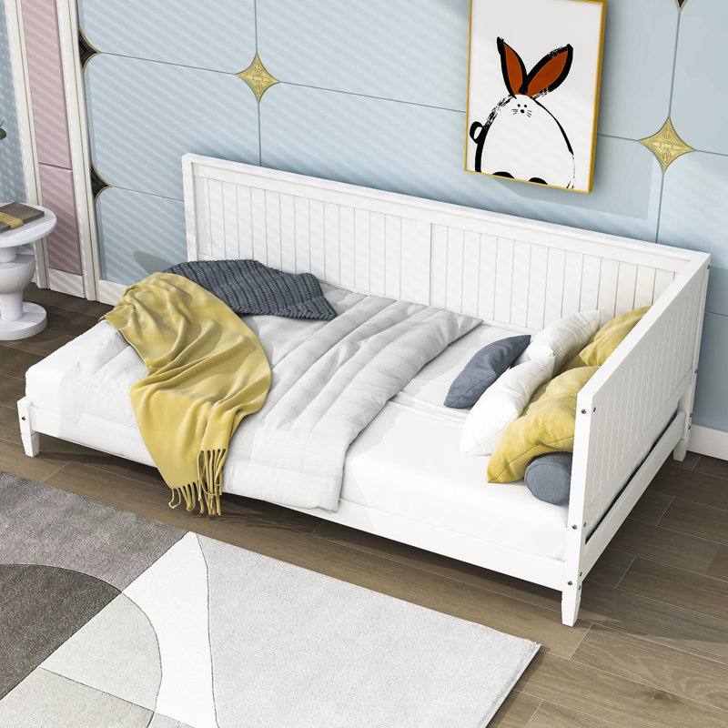 Aramys Daybed with Slats, Twin, White