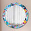 Huldar Glass Flat Wall Mirror