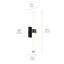 1 - Light LED Bath Sconce