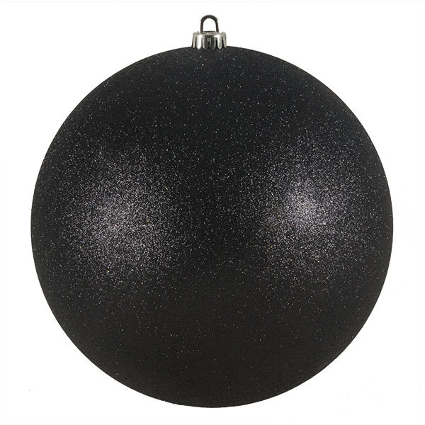 Xmas Ball Ornament, Black, 25cm H x 25cm W