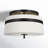 Rory Fabric Semi Flush Mount-625360910-635049834