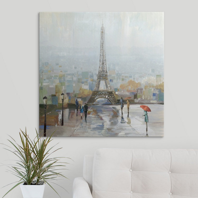 «Allison Pearce» par Anjelo Paris, reproduction d'art, H 30 po x l 30 po x P 1,5 po, Toile