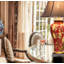 Buhl Porcelain Table Lamp