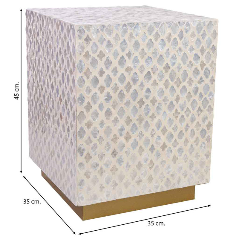 Manufactured Wood Accent Stool