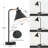 Touch Dimmable  Metal Desk Lamp with USB & Type-C & AC Outlet Industrial & Bulbs-1960276230