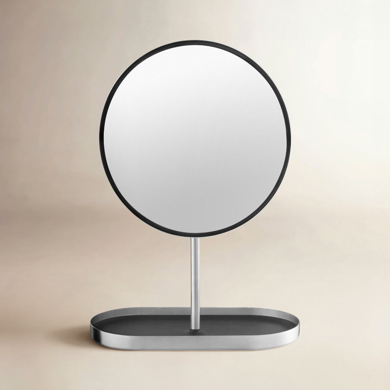 Miroir de salle de bain sans cadre Modo, Argent