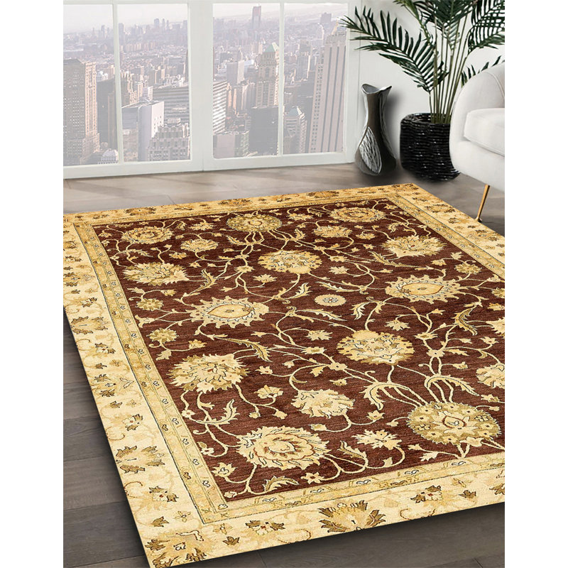 Abstract Indoor Rug, Rectangle 7' x 10'