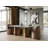 Benbow Vegan Leather Swivel Dining Chair