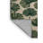 Machine Washable Botanical Gray Area Rug