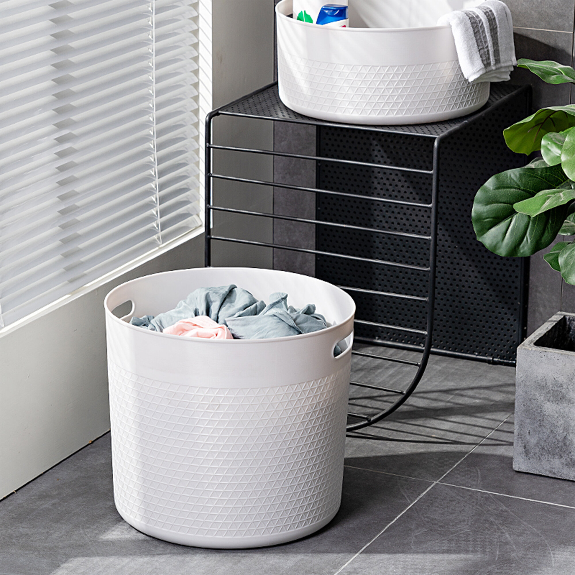 Rebrilliant Small Plastic Basket Set & Reviews