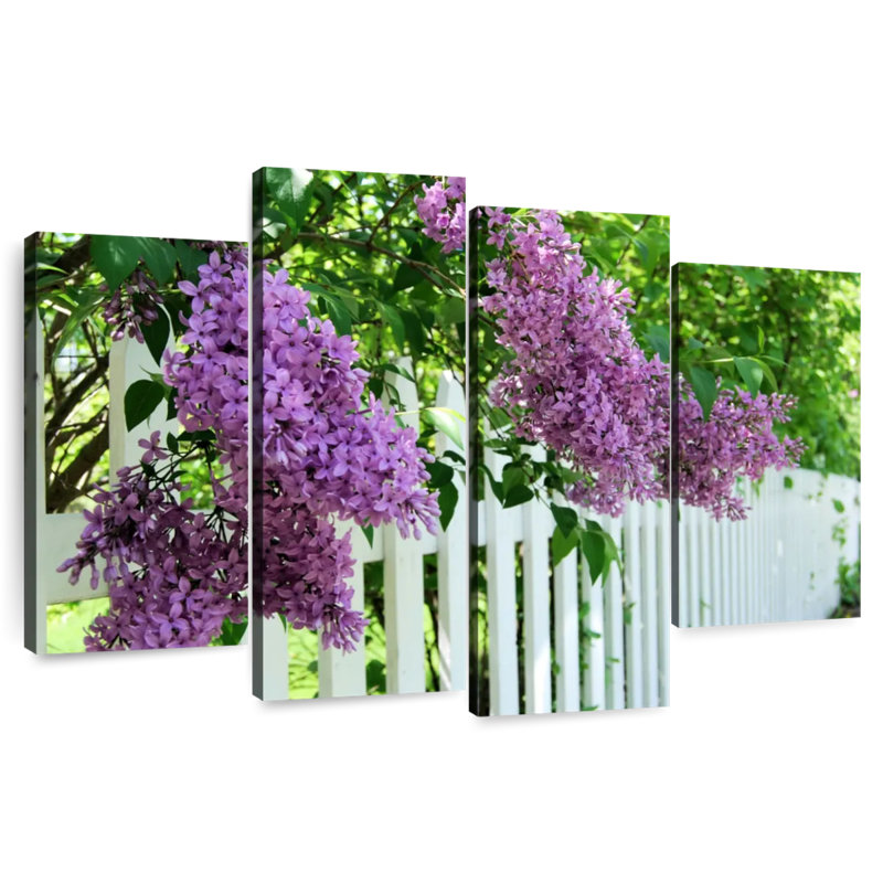 Clôture Harnek lilas, H 54 po x l 84 po