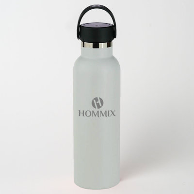 Hommix Ceramic Coated Bottles - White