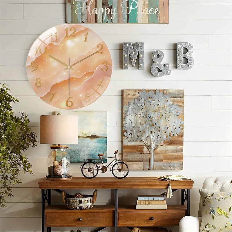 Horloge murale 12 po