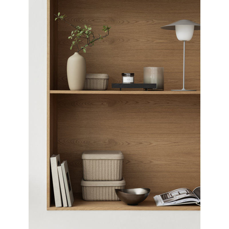 Abento Hardwood Serving Tray, 1.97" H x 11.81" W x 7.09" D, Black
