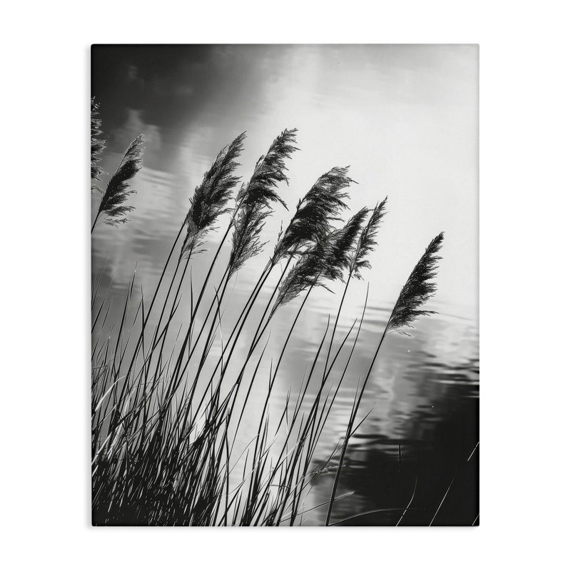  Art mural Stark Contrast Wheat par Petal Prints Design, H 20 po x l 16 po