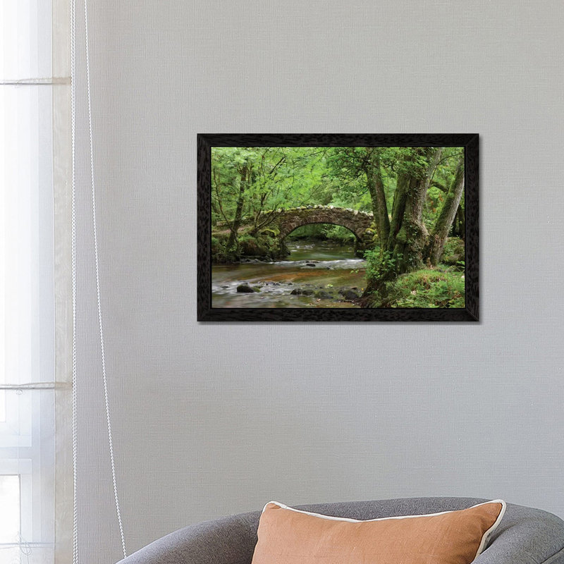 Adam Burton - Print on Canvas, 101.6 cm H x 66.04 cm W, Black Floater Framed