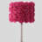 18.25" Red Roses In Bloom Acrylic / Metal Table Lamp-1578863443-1578863455