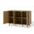 Oliver 46.65" Sideboard Buffet Cabinet With 3 Doors For Living Room, Dining Room, Kitchen, Hallway-1360799700