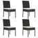 Square 4 - Person Dining Set with Cushions