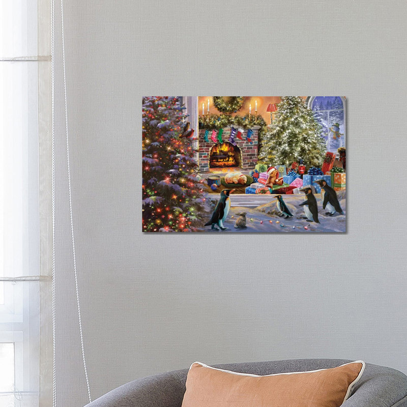 A Magical View To Christmas by Nicky Boehme - Wrapped Canvas Print, 66.04 cm H x 45.72 cm W x 1.91 cm D