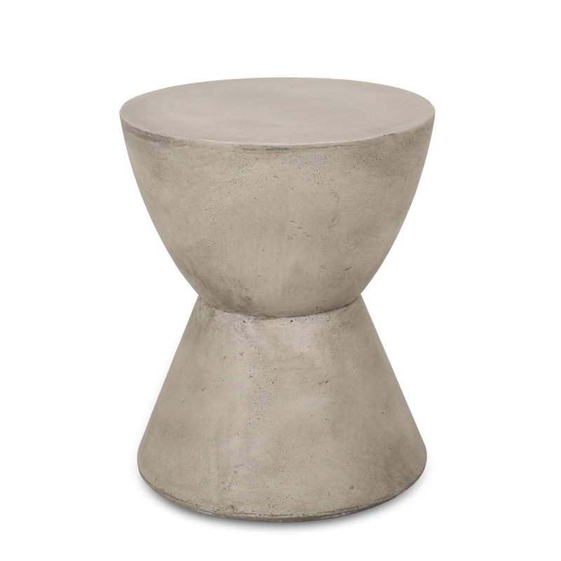 Table d'appoint d'extérieur MGO, gris clair_70883.00