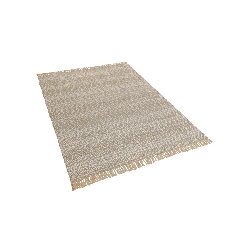 Schaffer Geometric Flatweave Area Rug, Rectangle 140 x 200cm