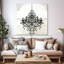 Lustre noir Senne II