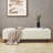 Comfortable Ottoman, White