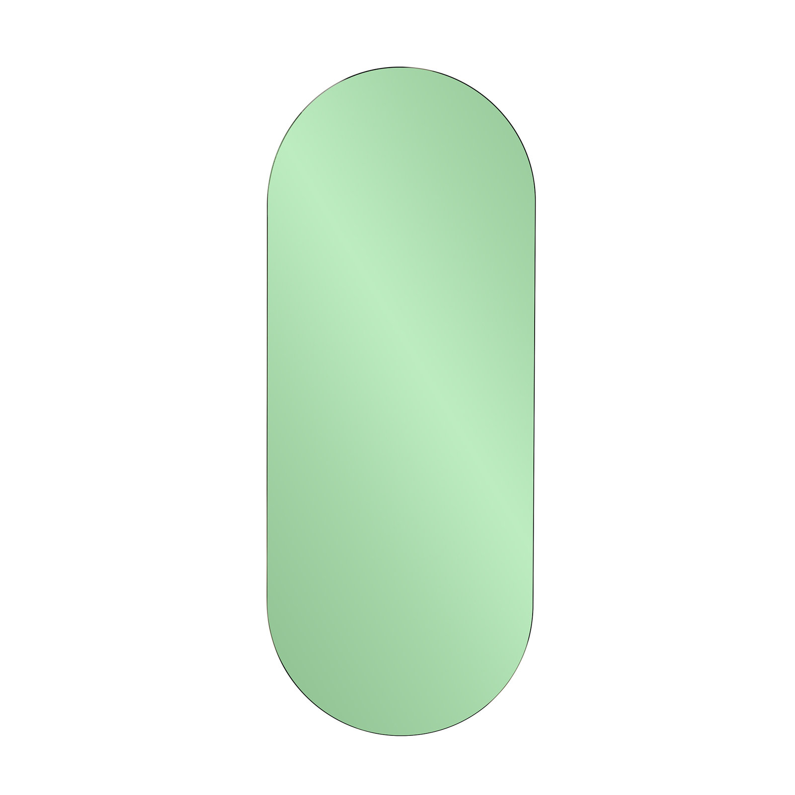 Sapphire Oblong Small, Green, 50" x 20"
