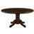 60" 2 In 1 Game Table - Cappuccino With Six Matching Game Chairs By RAM Game Room