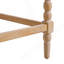 Ensemble de 4 tabourets de comptoir rembourrés avec structure en bois d'acacia massif, sièges rembourrés de mousse et conception aérée pour la cuisine ou le bar.-1123573004-1123573006
