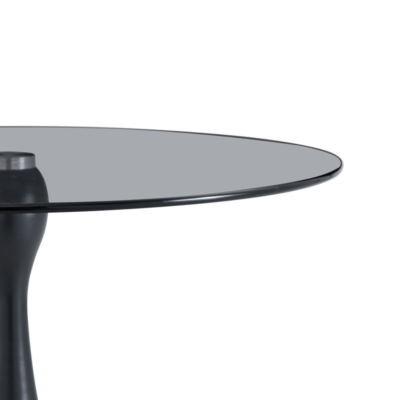 Table de bout haute 20,3 po, Grey, Black